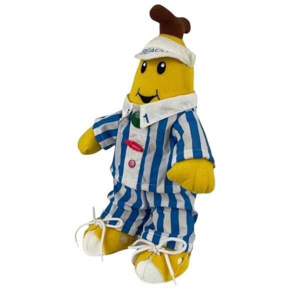Vtg Bananas In Pyjamas Pajamas Learn Dress Beach Patrol Plush B1 1995 Retro Toy - Picture 6 of 12